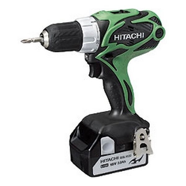 Аккум.дрель HITACHI DS18DSAL-TL(RL) 18.0В 2x3.0Ач LiION 13мм 0-350/1500об/мин 52Нм в кейсе