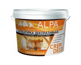 ALPA CREPI DECO фракция 0,5 БАРАШЕК Декоративная штукатурка15 кг (44)