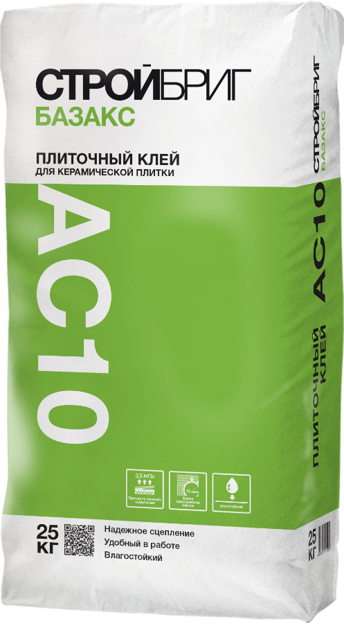 Плиточный клей Стройбриг Базакс AC10 [C0Т]