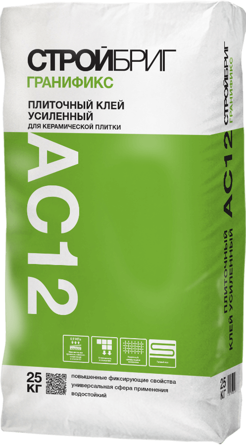 Плиточный клей Стройбриг Гранификс AC12 [C0Т]