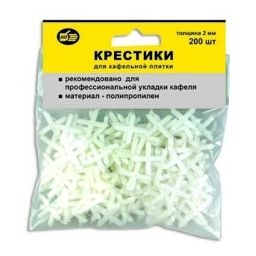 Крестики для плитки 888 пластм. 2,0мм (200шт) 