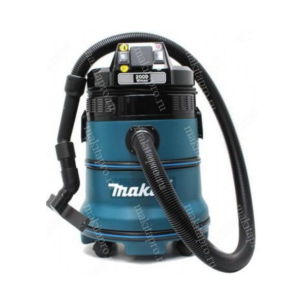 Пылесос MAKITA 440 1000Вт 55л/сек ёмкость 30л шум 65Дб + шланги, наконечники, фильтры